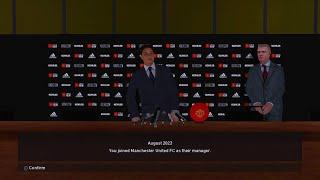 PES 2017   MANAGER MOD & STARTING YEAR AUGUST 2023. GAMEPLAY