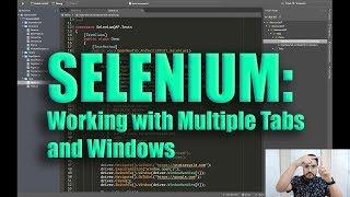 Selenium   Working with Multiple Tabs and Windows