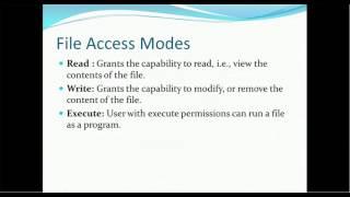 07.  Unix Tutorial - Unix File Permission -  Part I