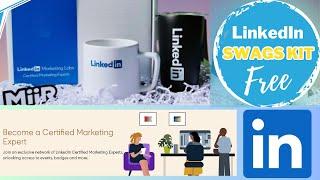 LinkedIn Free Swags + Certification Program || Claim Your Free Swags || #marketing  Experts Program