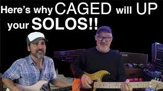 Here's why the Caged system will UP your solos | Tim Pierce | Brett Papa