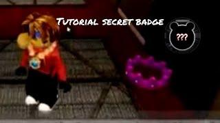 Tutorial how to get secret badge in roblox piggy Alley