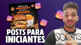 Como criar posts para o instagram |  Rápido e prático! #coreldraw #tutorial #mídiasocial