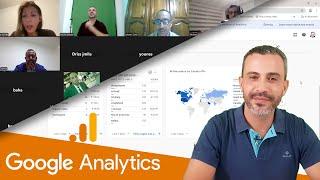 شرح Google Analytics للمبتدئين | تسجيل لقاء ممتع و مفيد في مجتمع سرجاد (sarjad.ma)