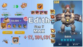 Whiteout Survival, Edith Gen 7 Max Day 1, All Treasure Hunt Maxed Out 5k Chests