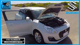 Suzuki Swift VIN Number, Paint Code & Engine Information Locations Vehicle Identification