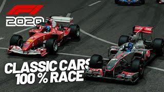 F1 2020 Classic Cars 100% Online Throwback Race