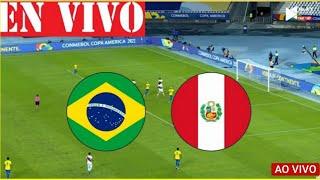 brazil vs peru live copa america 2021.