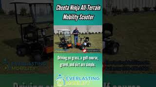 Green Transporter Cheeta Ninja All-Terrain Mobility Scooter #shorts  #mobility #4wheelscooter