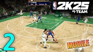 NBA 2K25 MyTEAM Mobile Gameplay Walkthrough Part 2 (iOS, Android)