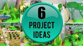 School project ideas | Environmental protection and awareness models | Save Earth, earth day project