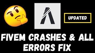 How to Fix FiveM Crashes & All Errors 2023 || fivem error fix windows