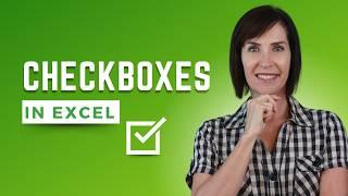 How to Insert a Checkbox in Excel | Interactive Checklists