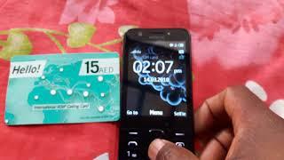 hello card how to save in Nokia phone telugu