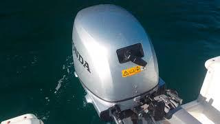 HONDA 10HP OUTBOARD - SAFTER 400 - FULL THROTTLE (22MPH)