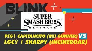 PEG | Capitancito (Mii Gunner) vs LGCY | Sharpy (Incineroar) - Blink In Da House: SSBU - Grand Final