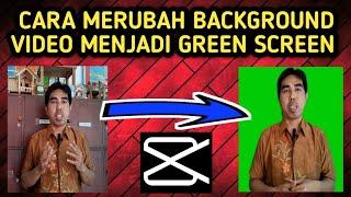 Cara merubah background Video yang banyak warna menjadi Green Screen mudah tanpa ribet