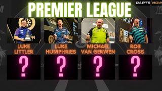 PREMIER LEAGUE OF DARTS LINE-UP 2025 CONFIRMED - INSTANT REACTION!