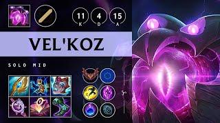 Vel'Koz Mid vs Viktor: Legendary - EUW Grandmaster Patch 14.24