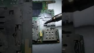 Apply Rosin Flux Paste to find Shorting of Motherboard.