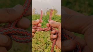 Tie 2 Rope Square Knot / Join Rope #shorts #ytshorts #knotting