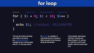PHP Loops Tutorial - Learn PHP Programming
