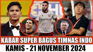 SUPER SENSASIONAL BIKIN BANGGA! ALHAMDULILLAH TIMNAS! 6 BERITA TIMNAS HARI INI21/11/2024Kabar