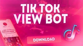 TikTok View BOT + LiveStream Views BOT | Easy to use script + Download