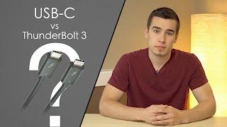 What's the difference between Thunderbolt 3 and USB-C?