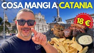 COSA MANGI A CATANIA CON 18€ SICILIA STREET FOOD TIPICO [ Vincenzo Troisio ]