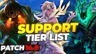 Patch 14.9 SUPPORT TIER LIST and breakdown