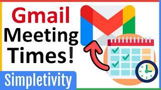 How to Share Your Availability in Gmail (Add Meeting Times)