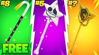 25 *CHEAPEST* Tryhard Pickaxes In Fortnite!