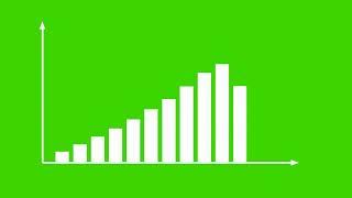 Bar Graph Animation on Green Screen | Growth Animation Overlay