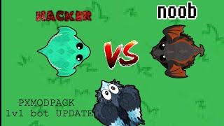 New Mope io 1v1 Bot *works testing it out with HACKS!