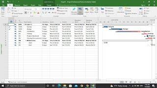 How to Export a Schedule form Ms. Project to Ms. Excel?