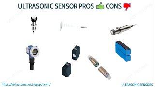 Part 3- Ultrasonic Sensor Pros cons ( Advantages & Disadvantages )