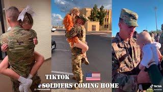 Military Coming Home TikTok | Soldiers Homecoming Compilation 2020