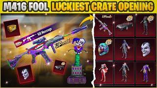 M416 Fool Luckiest Crate Opening | All In One Crate | 7th Anniversary Crate | PUBGM