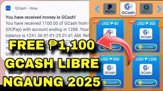 PAANO KUMITA SA GCASH NG ₱1,100 GCASH NGAYUNG 2025 | FREE EARNING APP GCASH