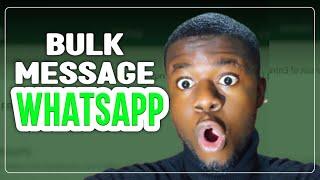 How to send Bulk Message on Whatsapp Business Tutorial [ Step by Step ]