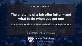 The anatomy of a job offer letter – and what to do when you get one