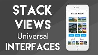 Stack Views | Universal Interfaces - iOS 10 Geeky Lemon Development