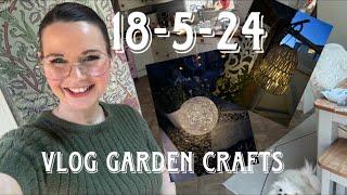 Real life vlogs garden light crafts 18 May 2024 -#vlog #reallifevlog