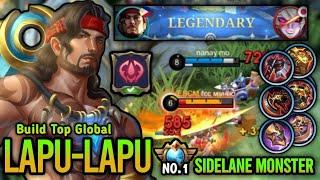 Supreme No.1 Lapu Lapu!! Top Global Lapu Lapu Best Build 2023 - Mobile Legends