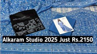  ALKARAM STUDIO LAWN UNSTITCH 3PC 2025 | JUST RS.2150 | LAWN SALE | SHAMIM ARTS MULTAN | MARKET BOY