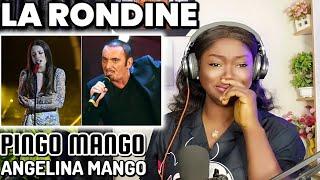 ANGELINA MANGO - La Rondine | ORIGINAL by  Pino Mango live Performance REACTION!!!