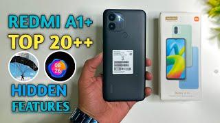 Redmi A1+ Top 20++ Hidden Features || Redmi A1+ Tips & Tricks | Redmi A1+