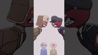 USSR vs GERMANY  #countryhumans