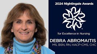 2024 Nightingale Award Recipient: Deb Abromaitis